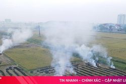 Phớt lờ cảnh báo, người dân phơi lúa, đốt rơm rạ tùy tiện