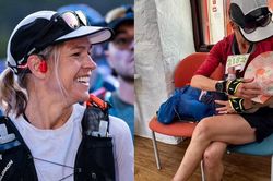 Độc lạ Marathon: Runner bỉm sữa vừa chạy vừa cho con bú vẫn vô địch 100 km Ultra Trail