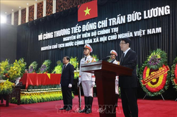 Lời điếu tại lễ truy điệu nguyên Chủ tịch nước Trần Đức Lương