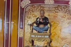Bắt người đàn ông phá hoại ngai vàng vua Nguyễn ở Đại Nội Huế