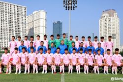 Tiền vệ Nguyễn Minh Thủy – niềm hy vọng duy nhất của Sông Lam Nghệ An tại giải U16 quốc tế