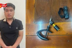 Bắt đối tượng dùng kim tiêm đâm vào đùi 5 học sinh