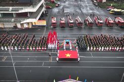Những hình ảnh ấn tượng, sẵn sàng cho hội thi chữa cháy và cứu nạn cứu hộ toàn quốc