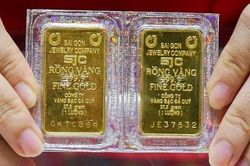 Giá vàng trong nước đồng loạt giảm mạnh