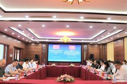 Hội đàm với Đoàn đại biểu Sở Thương mại Khu tự trị dân tộc Choang Quảng Tây, Trung Quốc