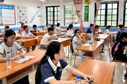 Hơn 870 học sinh tham gia đánh giá năng lực vào Trường THCS Lê Quý Đôn và Trường THCS Lý Tự Trọng