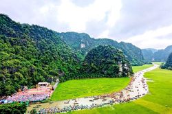 Lan tỏa sắc vàng Tam Cốc - Tràng An