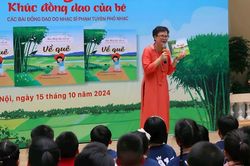 Giải thưởng Thiếu nhi Dế Mèn 2025: 'Về quê', tập sách nhỏ chứa 'kho báu' đồng dao