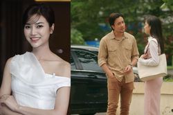 'Chồng thật' của Anh Đào hóa 'chồng cũ' trong phim giờ vàng sắp lên sóng VTV