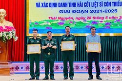 Thái Nguyên tăng cường tìm kiếm, quy tập hài cốt liệt sĩ sau chiến tranh