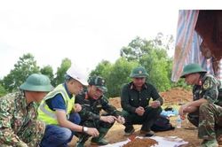 Tiếp tục tìm thấy hài cốt liệt sĩ cùng nhiều di vật ở Xa Re