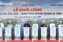 Khởi công dự án Mở rộng đường Hồ Chí Minh đoạn La Sơn - Hòa Liên