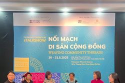 Khai mạc Trưng bày và Talkshow 'Nối mạch di sản cộng đồng'