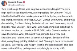 Tổng thống Trump cáo buộc Trung Quốc 'hoàn toàn vi phạm thỏa thuận' với Mỹ