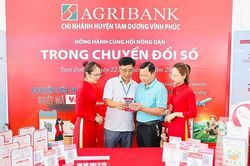 Agribank tích cực cùng cả nước thi đua 'Đổi mới sáng tạo, chuyển đổi số' và 'Bình dân học vụ số'