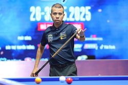 Trần Quyết Chiến ngược dòng ngoạn mục, giành vé vào bán kết giải billiards carom 3 băng quốc tế