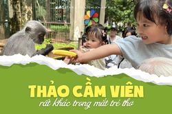Có một Thảo Cầm Viên rất khác trong mắt trẻ thơ