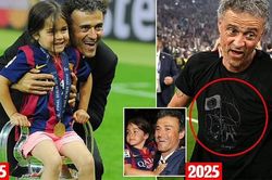 Luis Enrique nghẹn ngào tri ân con gái quá cố sau chiến thắng lịch sử của PSG