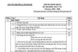 Đáp án tham khảo đề Ngữ văn thi vào lớp 10 năm 2025 tỉnh Vĩnh Phúc