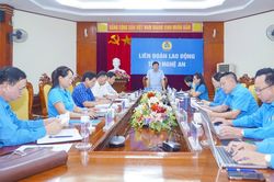 Gấp rút hoàn thiện đề án sắp xếp, tinh gọn bộ máy Công đoàn Nghệ An
