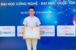 Học sinh Trường THPT Chuyên Lào Cai đoạt giải Ba Cuộc thi trí tuệ nhân tạo VOAI 2025