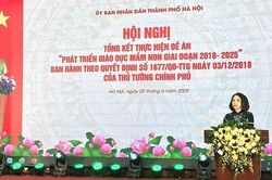 Hà Nội bảo đảm nền tảng phát triển giáo dục mầm non