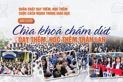 Bài cuối: Chìa khóa chấm dứt dạy thêm, học thêm tràn lan