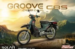 Xe số GROOVE CROSS CAMP 125 CBS ra mắt, giá chỉ 35 triệu đồng