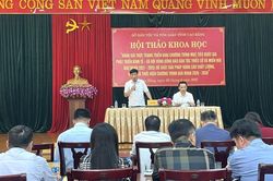 Hội thảo khoa học 'Đánh giá thực trạng triển khai Chương trình Mục tiêu quốc gia phát triển kinh tế - xã hội vùng đồng bào dân tộc thiểu số và miền núi giai đoạn 2021 - 2025'