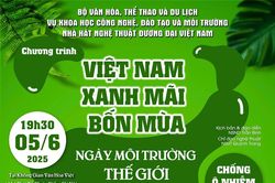 Giai điệu nghệ thuật và lời thức tỉnh với môi trường