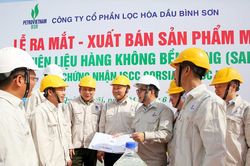 BSR ra mắt và xuất bán lô sản phẩm mới Nhiên liệu hàng không bền vững (SAF)