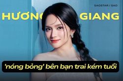 Khoảnh khắc Hương Giang gợi cảm bên cạnh bạn trai tin đồn gây sốt