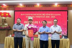 Công bố quyết định của Ban Bí thư về chuẩn y nhân sự Ban Thường vụ Tỉnh ủy Hà Giang