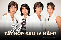 F4 tái hợp sau 16 năm: Hồi ức 'Vườn sao băng' trở lại?