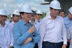 Phó Thủ tướng Mai Văn Chính kiểm tra tiến độ cầu Bình Gởi thuộc Vành đai 3 TP HCM