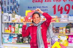 'Bản đồ Việt Nam hạnh phúc' ghép từ nụ cười của nghìn trái tim tự hào