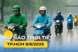 Thời tiết TP.HCM hôm nay (9/6)