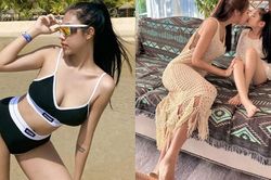 Mẹ đơn thân 'gây sốt' phòng gym với vóc dáng đẹp nõn nà, hóa ra vừa sinh con cho bạn trai nổi tiếng hơn 37 tuổi