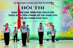 73 giáo viên An Giang tham dự hội thi Giáo viên làm Tổng phụ trách Đội giỏi