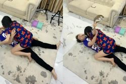 Cựu hot girl khoe dáng nóng bỏng hậu 3 lần sinh nở, ở biệt thự 50 tỷ nhưng 'sơ hở' là dùng chảo với chồng