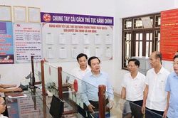 Ninh Bình: Sẵn sàng cho đơn vị hành chính cấp xã mới đi vào hoạt động