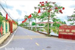 Từ vùng quê thuần nông đến xã nông thôn mới kiểu mẫu đầu tiên của tỉnh