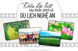 Điều đặc biệt sau thước phim về du lịch Nghệ An