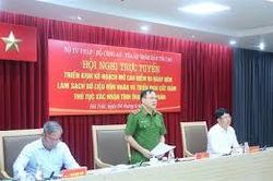 Làm sạch dữ liệu hôn nhân, cắt giảm thủ tục hành chính