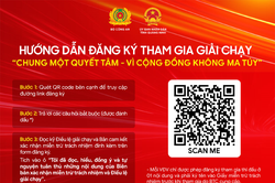 5.000 vận động viên tham gia giải chạy 'Chung một quyết tâm - Vì cộng đồng không ma túy'