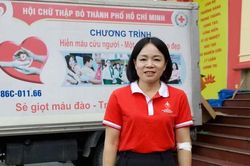Cô giáo mầm non 52 lần hiến máu