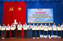 Bế giảng lớp Tập huấn nghiệp vụ công tác Đội TNTP Hồ Chí Minh năm 2025