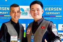 Hai tay cơ hay nhất Việt Nam vào vòng loại trực tiếp World Cup billiards Ankara 2025