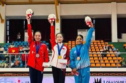 Sau đúng 13 năm, đoàn Việt Nam mới lại có huy chương ở giải TDDC châu Á