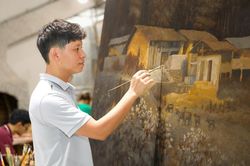 Quách Chiến Thắng – Người mang hồn đại ngàn Mộc Châu vào tranh phố
